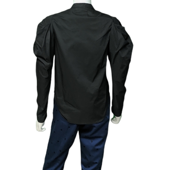 Olivaceous Long Sleeve with Puff Sleeve Black S - Picture 5 of 9